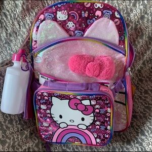 New Hello Kitty 5 piece lunch set